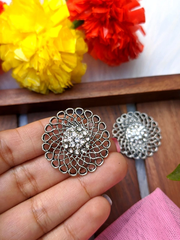 Infinity Flower Studs 