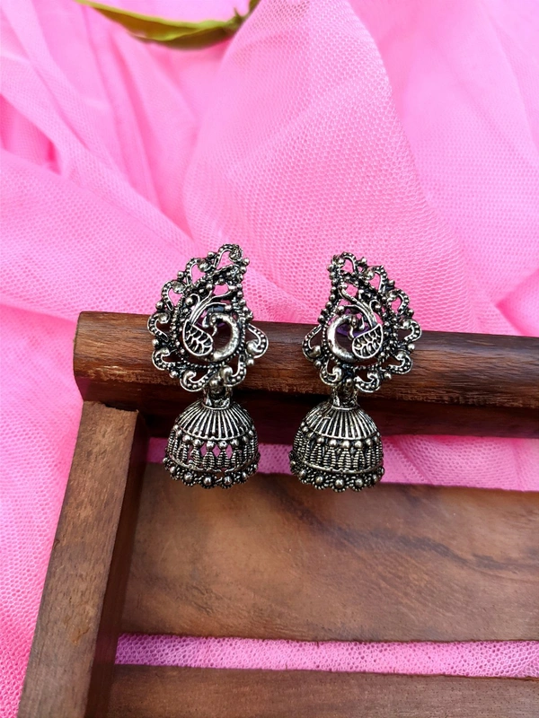 Mini Peacock Jhumki