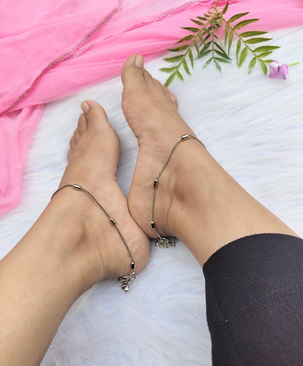 Simple Ball Chain Anklets