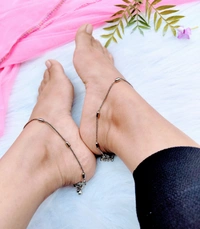 Simple Ball Chain Anklets