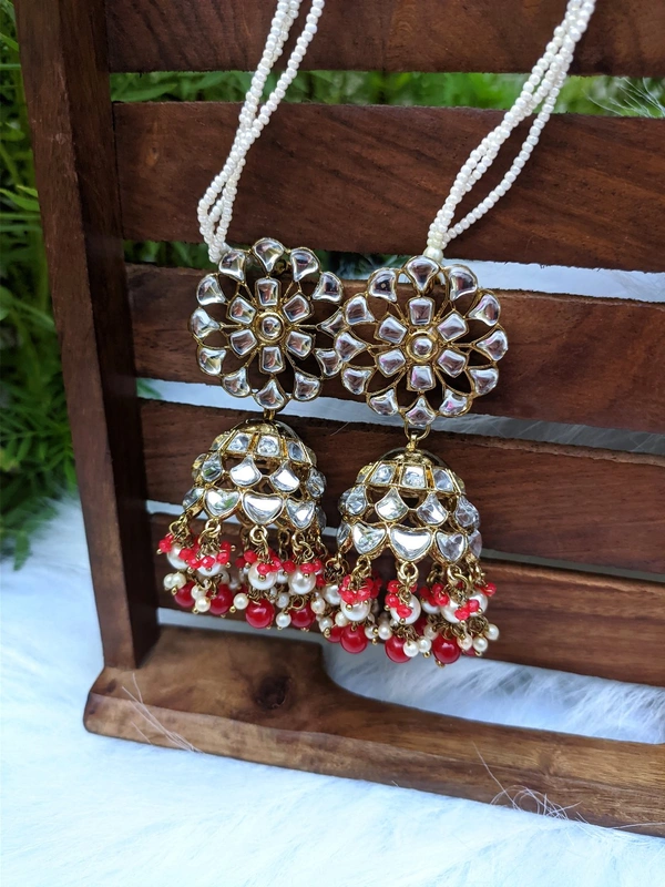 Sahiba Jhumki - Red