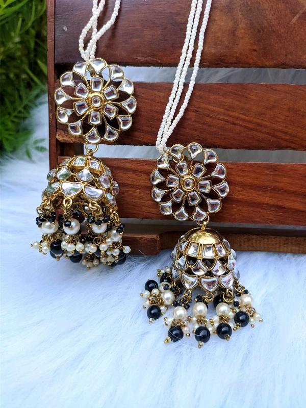 Sahiba Jhumki - Black