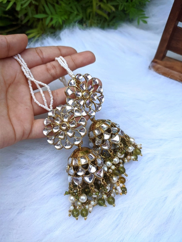 Sahiba Jhumki - Olive