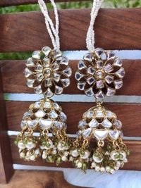 Sahiba Jhumki - Olive