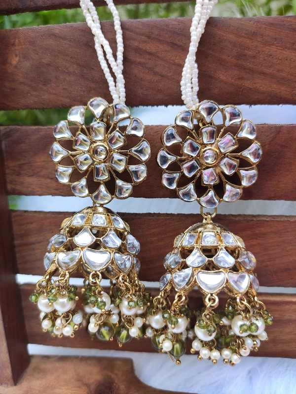 Sahiba Jhumki - Olive