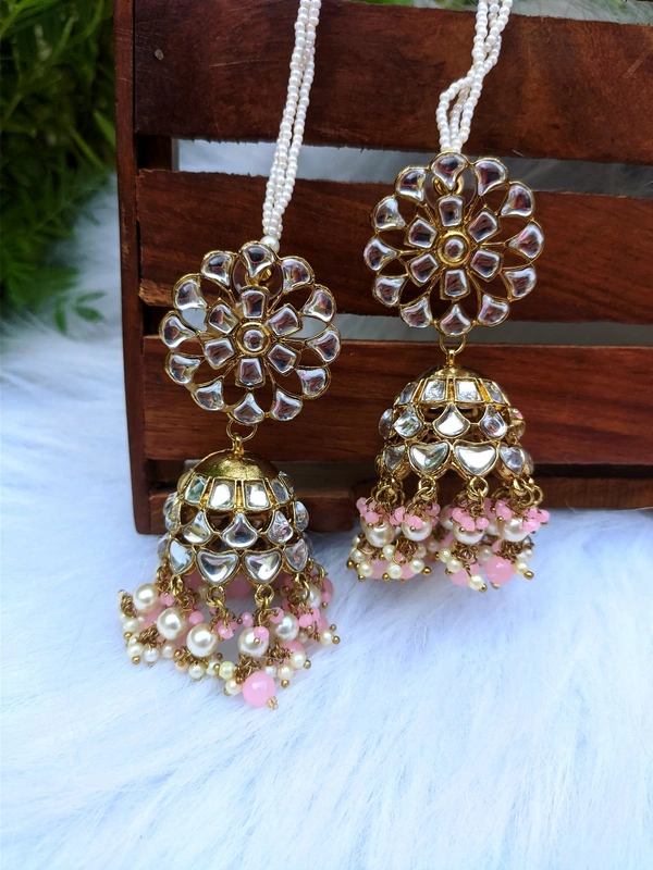 Sahiba Jhumki - babypink