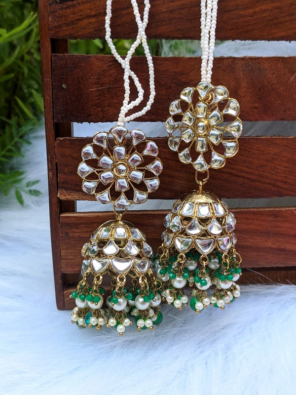 Sahiba Jhumki - Green