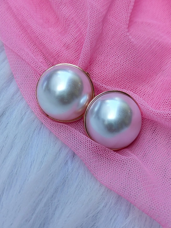 Big Size Pearl Studs 