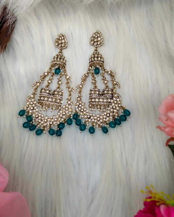 Shivina Chandbaali  - Teal