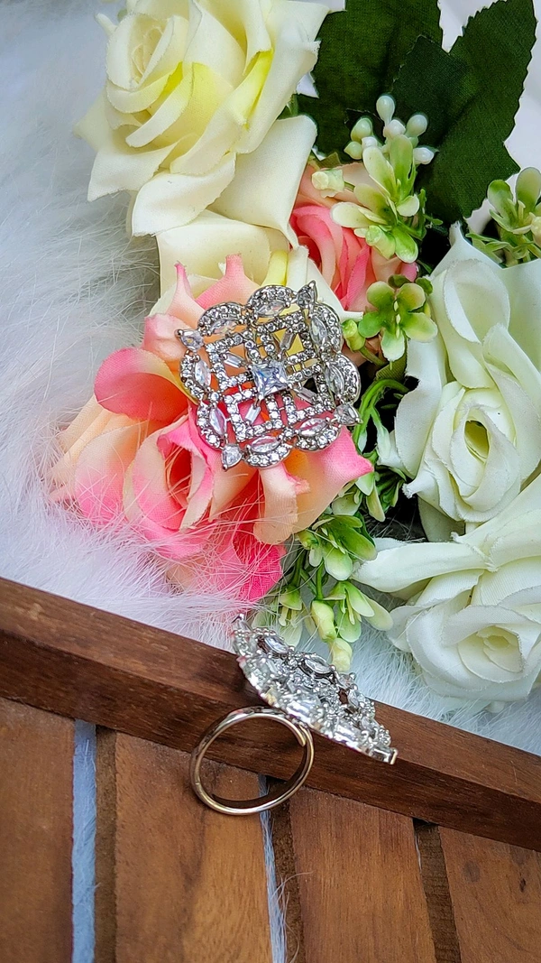 American Diamond Cocktail Ring 