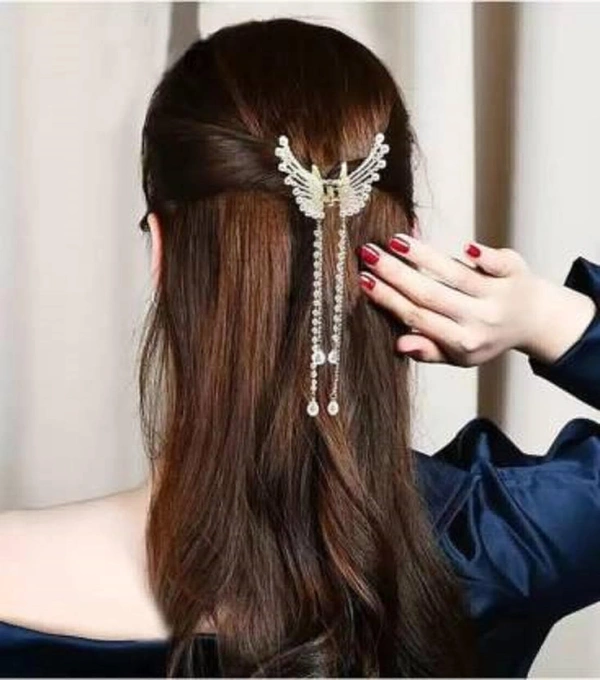 Butterfly Hairclip  - Gold