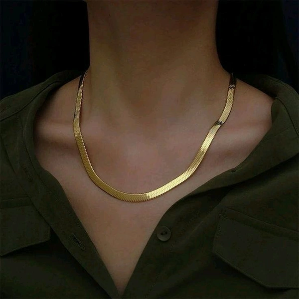Anti Tarnish Sleek Chain - rose gold