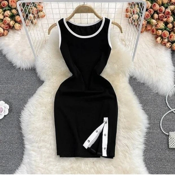 Denim Dress - DM On Instagram