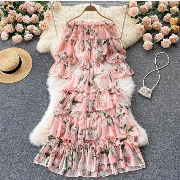 Floral Dress - DM On Instagram