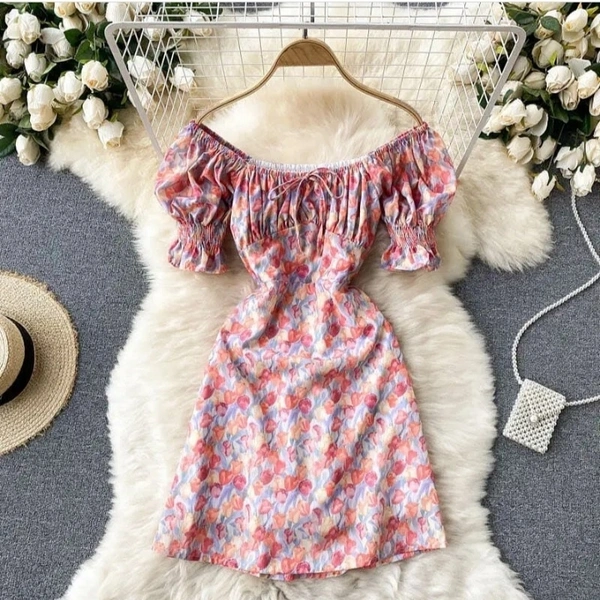 Floral Dress - DM On Instagram