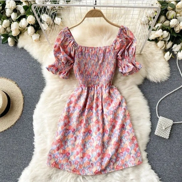 Floral Dress - DM On Instagram