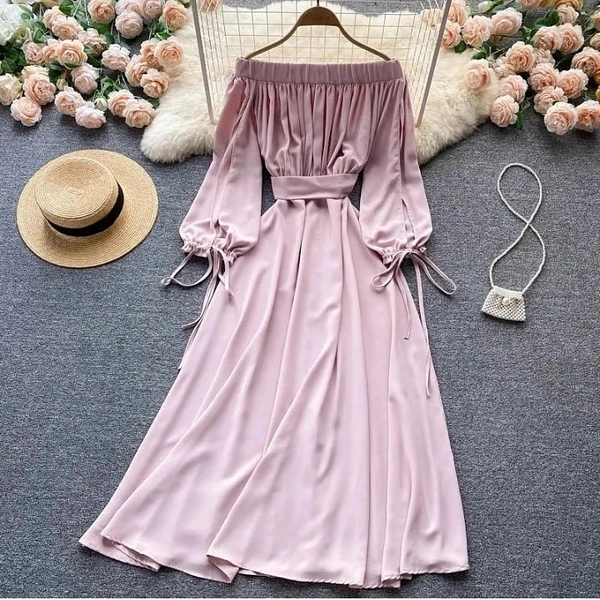 Full Sleeves Dress - DM On Instagram