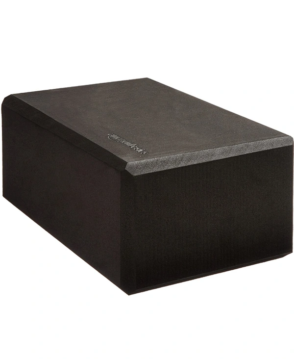 Yoga Foam Block- Set Of 2 - Black