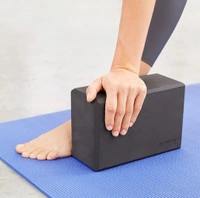 Yoga Foam Block- Set Of 2 - Black