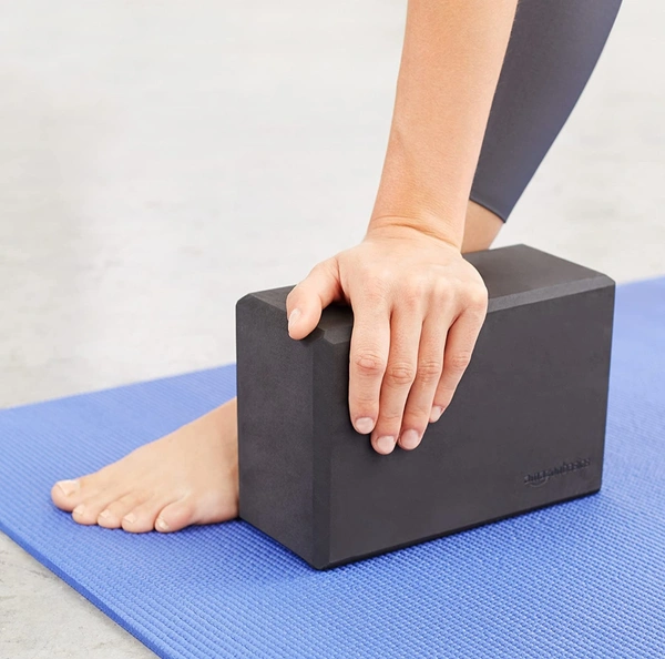 Yoga Foam Block- Set Of 2 - Black