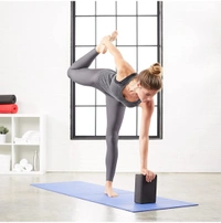 Yoga Foam Block- Set Of 2 - Black
