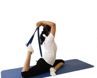 Yoga Strap – Durable Cotton Exercise Straps – Adjustable D-Ring Buckle Gives Flexibility for Yoga, Stretching & General Fitness