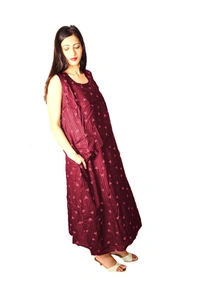 Mom's Kurtiz by Neil Maternity Wear Feeding Kurti  - Maroon, 44, premium Quality Rayon Cotton