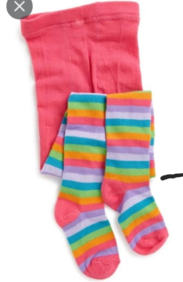 Toodlers TIGHTS PANTYHOSE  - Blue & White (combo of 2), 9m_1.5yrs