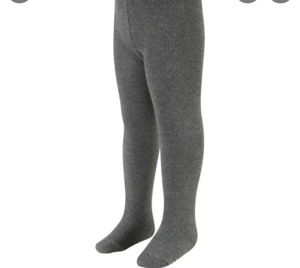 Girls Tights Pantyhoose  Combo of 2 - Black & Grey, 2_3