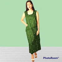 Mom's Kurtiz by Neil Maternity Cum Feeding Dress - Olive, 42