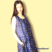 Mom's Kurtiz by Neil Maternity Nursing Wear  - Blue, 44