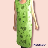 Mom's Kurtiz by Neil Feeding Dress With Nursing Cover - Olive, 44