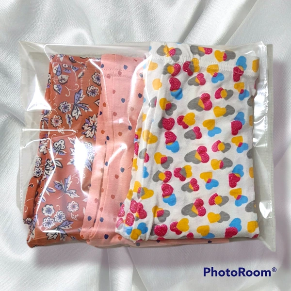 Kids Leggings  Combo Of 3 - multicolour , 4^5