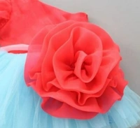 Deal-wheel Best Buy Kids Wear Below 500 Best Party Wear Dress For Baby Girls - Red, 18^24 months