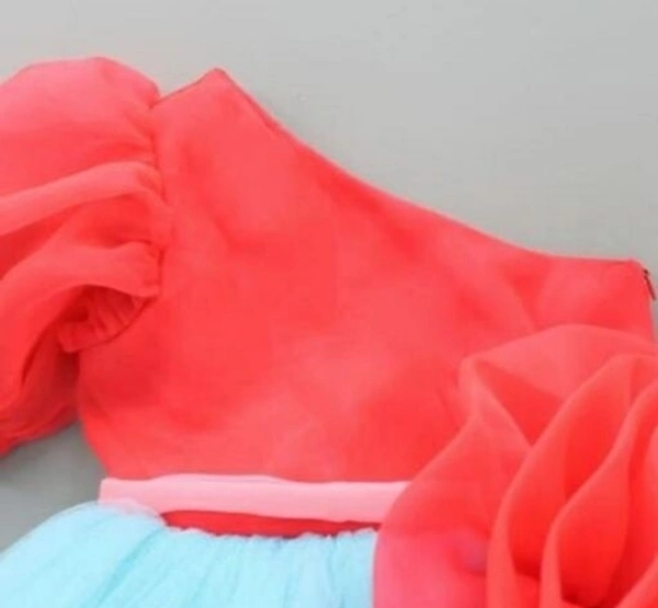 Deal-wheel Best Buy Kids Wear Below 500 Best Party Wear Dress For Baby Girls - Red, 18^24 months