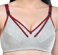 Deal Wheel Best Buy  Below 500 comfy Front Open Feeding  Bra Combo Of 3 (mix Colour) - multi, 32B