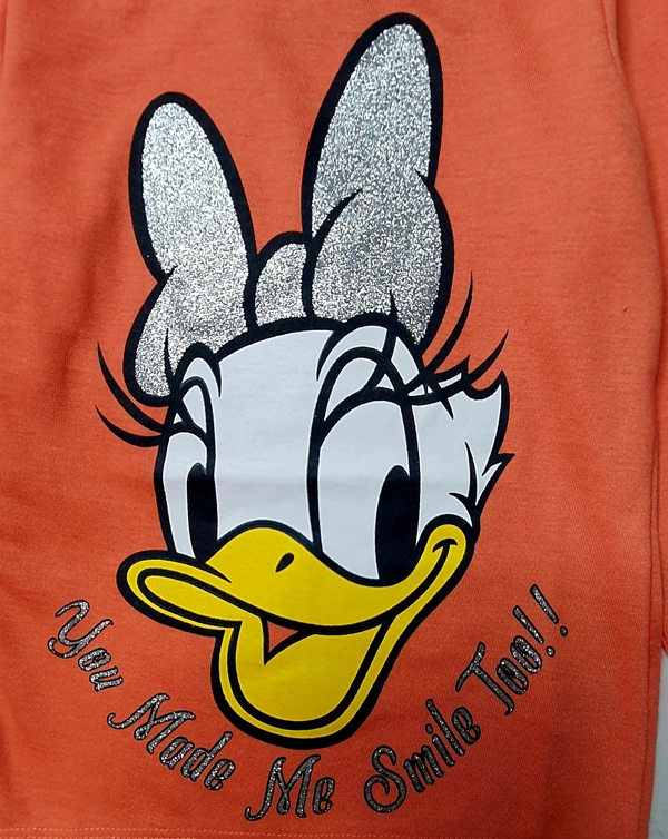 Cotton Full SLeeve T shirt for girls - 7-8 Yrs
