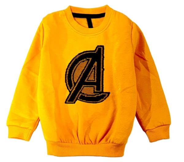 Sweatshi For Boys & Girls  - Bright Sun, Cotton With Fleece, 6-7 Yrs