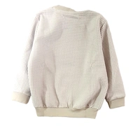 Sweatshirt For Boys - White, Waffle Cotton, 2-3 Y