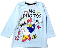 Kids Tshirt Super Soft Cotton Cartoon Print - Cyan Aqua, Cotton, 2-3 Yrs