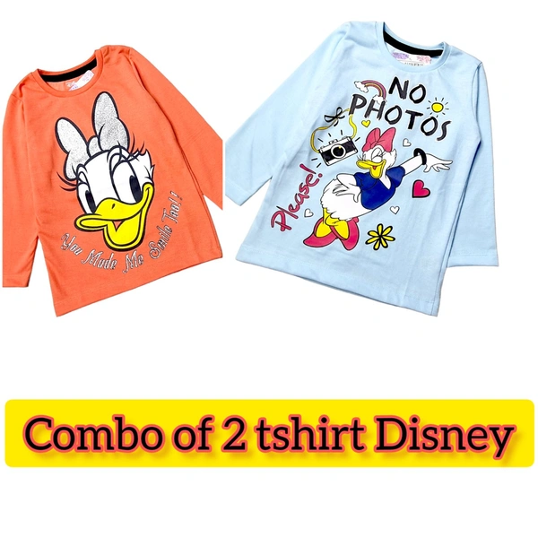 Combo Of 2 Tshirt For Kids Under 500 - Spray, Cotton, 5-6 Yrs