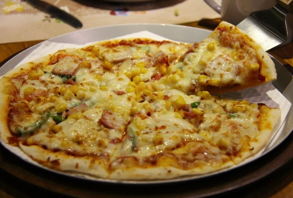 Paper And Capcicum Pizza