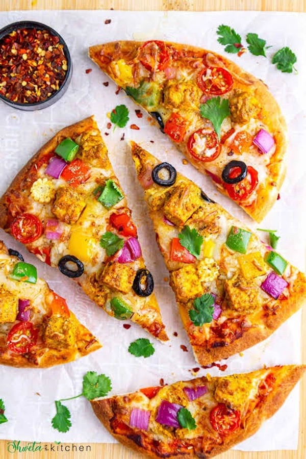 Tandoori Paneer Cheese Piza 