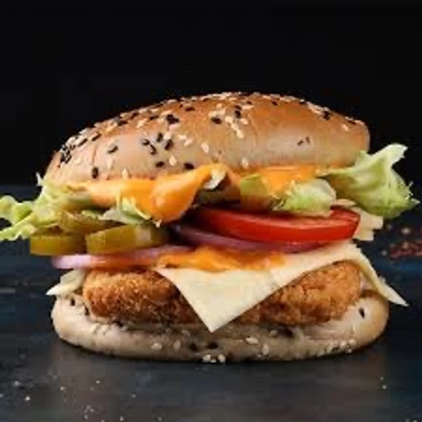 Tandoori Souces Paneer Burger 