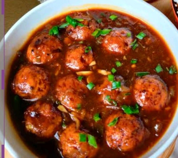  Veg  Gravy Manchurian 