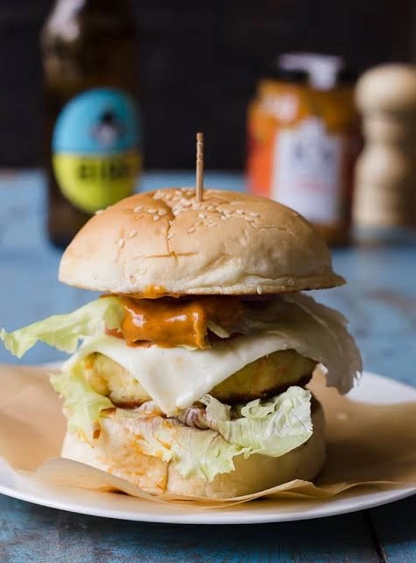 Panner Tikka Burger 