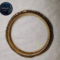 Metal Bangles Set  - Antique plated , 2.4