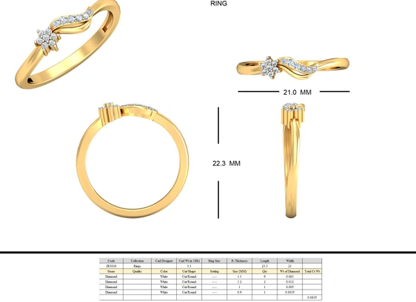 JRR3016 - 3DM, STL, 1JPG / No Changes Applicable / Files send via emails or Wetransfer Only.