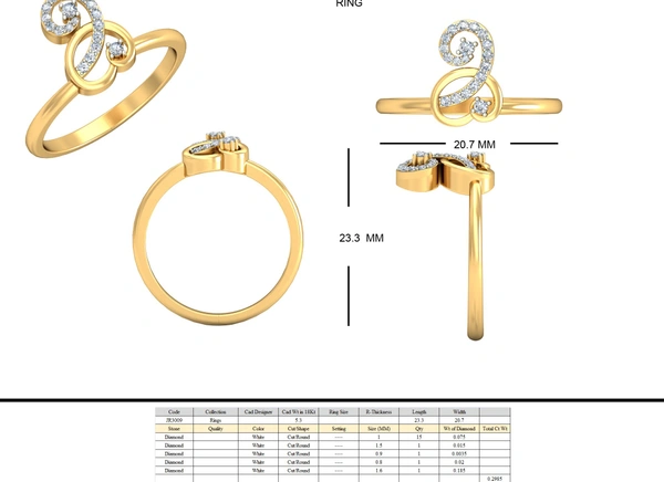 JRR3009 - 3DM, STL, 1JPG / No Changes Applicable / Files send via emails or Wetransfer Only.
