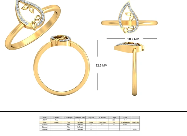 JRR3007 - 3DM, STL, 1JPG / No Changes Applicable / Files send via emails or Wetransfer Only.